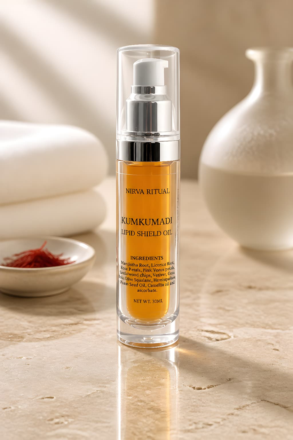 Kumkumadi Lipid Shield Oil