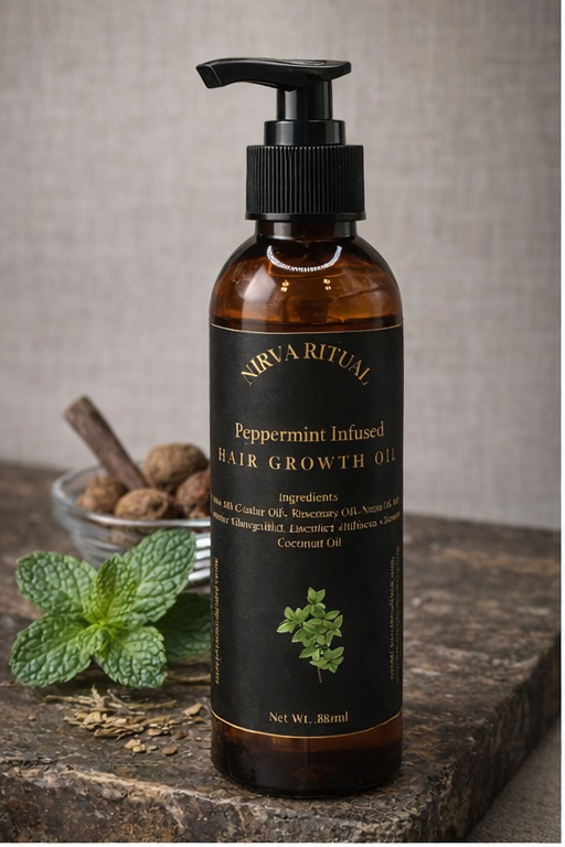 Nirva Ritual Hair Growth Oil - Peppermint Infused