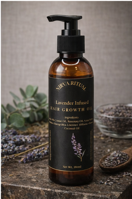 Nirva Ritual Hair Growth Oil Lavender Infused